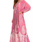 Sakkas Tacy Women's Boho Summer Maxi Dress for Casual or Lounge Wear