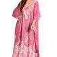 Sakkas Tacy Women's Boho Summer Maxi Dress for Casual or Lounge Wear