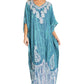 Sakkas Tacy Women's Boho Summer Maxi Dress for Casual or Lounge Wear