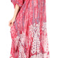 Sakkas Tacy Women's Boho Summer Maxi Dress for Casual or Lounge Wear