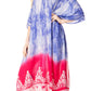 Sakkas Tacy Women's Boho Summer Maxi Dress for Casual or Lounge Wear