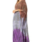 Sakkas Tacy Women's Boho Summer Maxi Dress for Casual or Lounge Wear