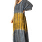 Sakkas Tacy Women's Boho Summer Maxi Dress for Casual or Lounge Wear