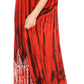 Sakkas Tacy Women's Boho Summer Maxi Dress for Casual or Lounge Wear