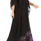 Sakkas Leonor Women's Boho Casual Long Maxi Caftan Dress Kaftan Cover-up LougeWear