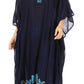 Sakkas Leonor Women's Boho Casual Long Maxi Caftan Dress Kaftan Cover-up LougeWear