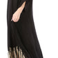 Sakkas Leonor Women's Boho Casual Long Maxi Caftan Dress Kaftan Cover-up LougeWear