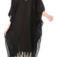 Sakkas Leonor Women's Boho Casual Long Maxi Caftan Dress Kaftan Cover-up LougeWear