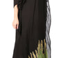Sakkas Leonor Women's Boho Casual Long Maxi Caftan Dress Kaftan Cover-up LougeWear