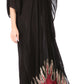 Sakkas Leonor Women's Boho Casual Long Maxi Caftan Dress Kaftan Cover-up LougeWear