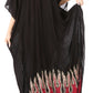 Sakkas Leonor Women's Boho Casual Long Maxi Caftan Dress Kaftan Cover-up LougeWear