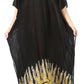 Sakkas Leonor Women's Boho Casual Long Maxi Caftan Dress Kaftan Cover-up LougeWear