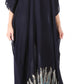 Sakkas Leonor Women's Boho Casual Long Maxi Caftan Dress Kaftan Cover-up LougeWear