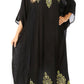 Sakkas Leonor Women's Boho Casual Long Maxi Caftan Dress Kaftan Cover-up LougeWear