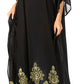 Sakkas Leonor Women's Boho Casual Long Maxi Caftan Dress Kaftan Cover-up LougeWear