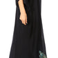 Sakkas Leonor Women's Boho Casual Long Maxi Caftan Dress Kaftan Cover-up LougeWear