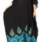 Sakkas Leonor Women's Boho Casual Long Maxi Caftan Dress Kaftan Cover-up LougeWear