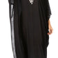 Sakkas Leonor Women's Boho Casual Long Maxi Caftan Dress Kaftan Cover-up LougeWear