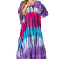 Sakkas Catia Women's Boho-Style Long Maxi Caftan for Lounging and Casual Wear