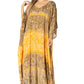 Sakkas Catia Women's Boho-Style Long Maxi Caftan for Lounging and Casual Wear