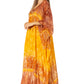 Sakkas Catia Women's Boho-Style Long Maxi Caftan for Lounging and Casual Wear