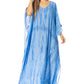 Sakkas Catia Women's Boho-Style Long Maxi Caftan for Lounging and Casual Wear