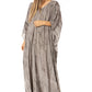 Sakkas Catia Women's Boho-Style Long Maxi Caftan for Lounging and Casual Wear