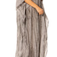 Sakkas Catia Women's Boho-Style Long Maxi Caftan for Lounging and Casual Wear