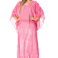 Sakkas Catia Women's Boho-Style Long Maxi Caftan for Lounging and Casual Wear