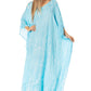 Sakkas Catia Women's Boho-Style Long Maxi Caftan for Lounging and Casual Wear