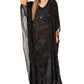 Sakkas Catia Women's Boho-Style Long Maxi Caftan for Lounging and Casual Wear