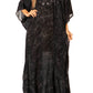 Sakkas Catia Women's Boho-Style Long Maxi Caftan for Lounging and Casual Wear