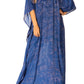 Sakkas Catia Women's Boho-Style Long Maxi Caftan for Lounging and Casual Wear