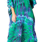 Sakkas Catia Women's Boho-Style Long Maxi Caftan for Lounging and Casual Wear