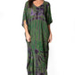 Sakkas Catia Women's Boho-Style Long Maxi Caftan for Lounging and Casual Wear