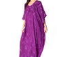 Sakkas Catia Women's Boho-Style Long Maxi Caftan for Lounging and Casual Wear