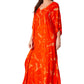 Sakkas Catia Women's Boho-Style Long Maxi Caftan for Lounging and Casual Wear
