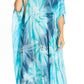 Sakkas Pilar Petite Women's Beach Maxi Caftan Dress in Short Sleeve Casual Style