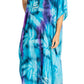 Sakkas Pilar Petite Women's Beach Maxi Caftan Dress in Short Sleeve Casual Style