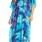 Sakkas Pilar Petite Women's Beach Maxi Caftan Dress in Short Sleeve Casual Style