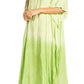 Sakkas Pilar Petite Women's Beach Maxi Caftan Dress in Short Sleeve Casual Style