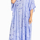 Sakkas Pilar Petite Women's Beach Maxi Caftan Dress in Short Sleeve Casual Style