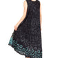 Sakkas Starlight Second Tie Dye Caftan Dress: Women's Beach Cover Up