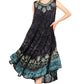 Sakkas Starlight Second Tie Dye Caftan Dress: Women's Beach Cover Up