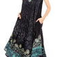 Sakkas Starlight Second Tie Dye Caftan Dress: Women's Beach Cover Up