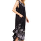 Sakkas Starlight Second Tie Dye Caftan Dress: Women's Beach Cover Up
