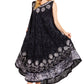 Sakkas Starlight Second Tie Dye Caftan Dress: Women's Beach Cover Up