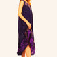 Sakkas Starlight Second Tie Dye Caftan Dress: Women's Beach Cover Up