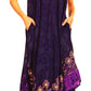 Sakkas Starlight Second Tie Dye Caftan Dress: Women's Beach Cover Up