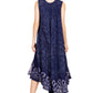 Sakkas Starlight Second Tie Dye Caftan Dress: Women's Beach Cover Up